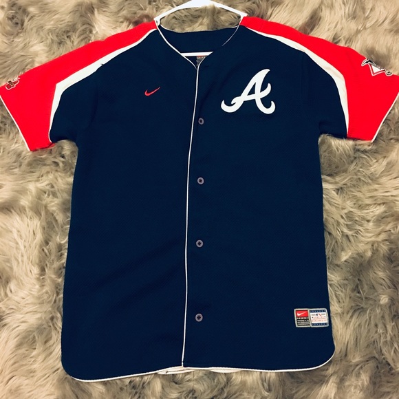 Nike Tops - Genuine Atlanta Braves Jersey “7” “FRANCOEUR” Nike Tops - Genuine Atlanta Braves Jersey “7” “FRANCOEUR”